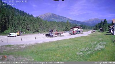 immagine della webcam nei dintorni di Forni di Sopra: webcam San Pietro di Cadore