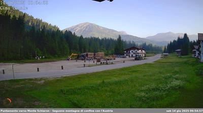 immagine della webcam nei dintorni di Cima Sappada: webcam San Pietro di Cadore