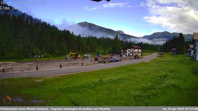 immagine della webcam nei dintorni di Sauris: webcam San Pietro di Cadore