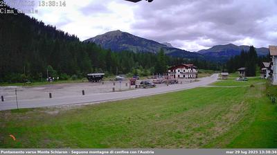 immagine della webcam nei dintorni di Ampezzo: webcam San Pietro di Cadore