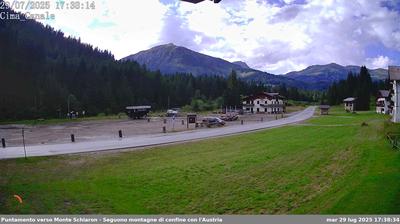 immagine della webcam nei dintorni di San Nicolò di Comelico: webcam San Pietro di Cadore