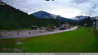 immagine della webcam nei dintorni di Domegge di Cadore: webcam San Pietro di Cadore