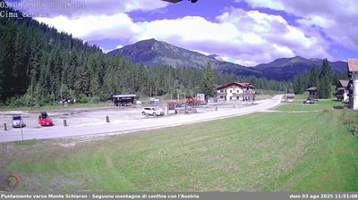 immagine della webcam nei dintorni di Monte Zoncolan: webcam San Pietro di Cadore