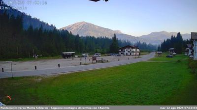 immagine della webcam nei dintorni di Forni Avoltri: webcam San Pietro di Cadore