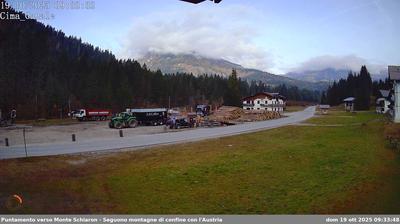 immagine della webcam nei dintorni di Auronzo di Cadore: webcam San Pietro di Cadore