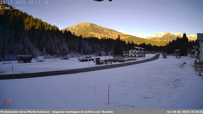 immagine della webcam nei dintorni di Auronzo di Cadore: webcam San Pietro di Cadore