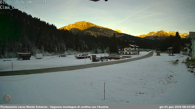 immagine della webcam nei dintorni di Campolongo di Cadore: webcam San Pietro di Cadore