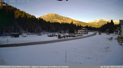 immagine della webcam nei dintorni di Campolongo di Cadore: webcam San Pietro di Cadore