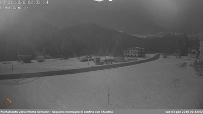 immagine della webcam nei dintorni di Cima Sappada: webcam San Pietro di Cadore