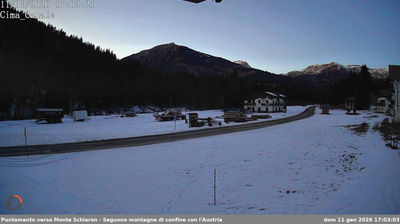 immagine della webcam nei dintorni di Santo Stefano di Cadore: webcam San Pietro di Cadore