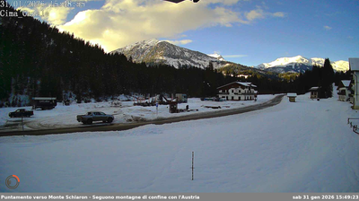 immagine della webcam nei dintorni di Vigo di Cadore: webcam San Pietro di Cadore