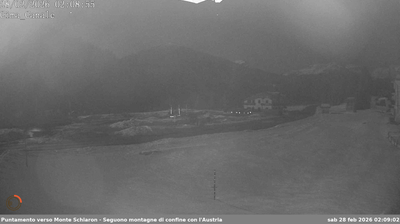 immagine della webcam nei dintorni di Cima Sappada: webcam San Pietro di Cadore
