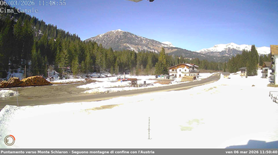 immagine della webcam nei dintorni di Enemonzo: webcam San Pietro di Cadore