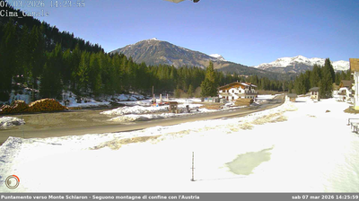 immagine della webcam nei dintorni di Comelico Superiore: webcam San Pietro di Cadore
