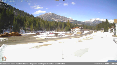 immagine della webcam nei dintorni di Enemonzo: webcam San Pietro di Cadore