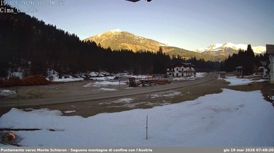immagine della webcam nei dintorni di Moso: webcam San Pietro di Cadore