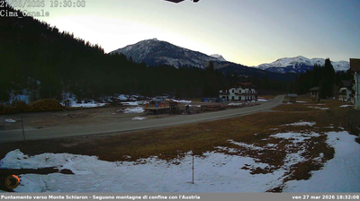 immagine della webcam nei dintorni di Monte Zoncolan: webcam San Pietro di Cadore