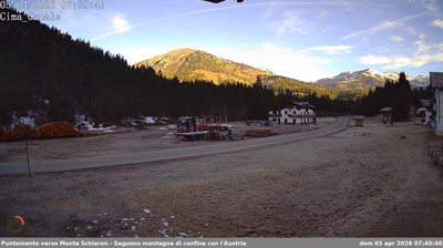 immagine della webcam nei dintorni di Auronzo di Cadore: webcam San Pietro di Cadore