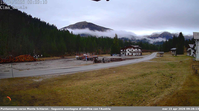 immagine della webcam nei dintorni di Auronzo di Cadore: webcam San Pietro di Cadore