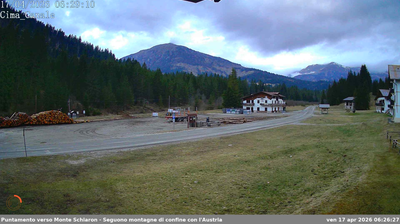 immagine della webcam nei dintorni di Santo Stefano di Cadore: webcam San Pietro di Cadore