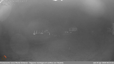 immagine della webcam nei dintorni di Monte Elmo: webcam San Pietro di Cadore