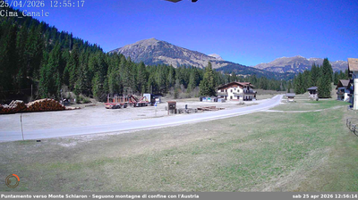 immagine della webcam nei dintorni di Lorenzago di Cadore: webcam San Pietro di Cadore