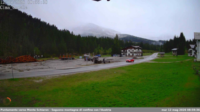 immagine della webcam nei dintorni di Ampezzo: webcam San Pietro di Cadore