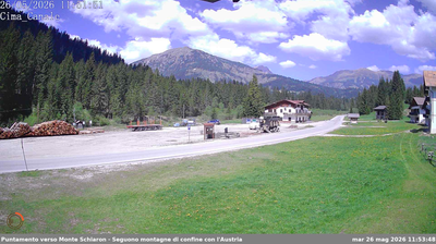 immagine della webcam nei dintorni di Comelico Superiore: webcam San Pietro di Cadore
