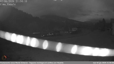 immagine della webcam nei dintorni di Cima Sappada: webcam San Pietro di Cadore