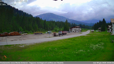 immagine della webcam nei dintorni di San Nicolò di Comelico: webcam San Pietro di Cadore