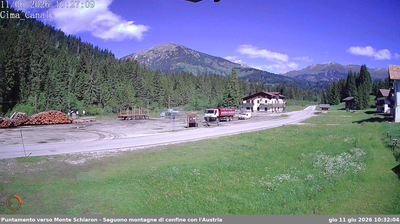 immagine della webcam nei dintorni di Sauris: webcam San Pietro di Cadore