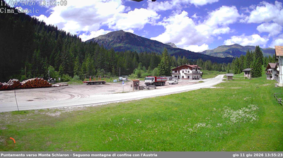 immagine della webcam nei dintorni di Forni di Sopra: webcam San Pietro di Cadore
