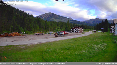 immagine della webcam nei dintorni di Vigo di Cadore: webcam San Pietro di Cadore