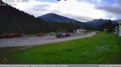 immagine della webcam nei dintorni di Sesto: webcam San Pietro di Cadore