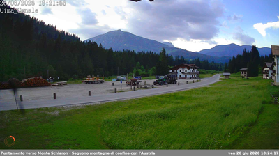 immagine della webcam nei dintorni di Auronzo di Cadore: webcam San Pietro di Cadore