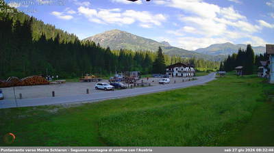 immagine della webcam nei dintorni di Lorenzago di Cadore: webcam San Pietro di Cadore