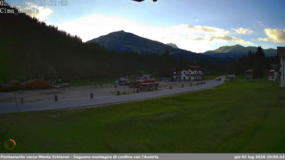 immagine della webcam nei dintorni di Cima Sappada: webcam San Pietro di Cadore