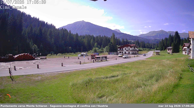 immagine della webcam nei dintorni di Auronzo di Cadore: webcam San Pietro di Cadore