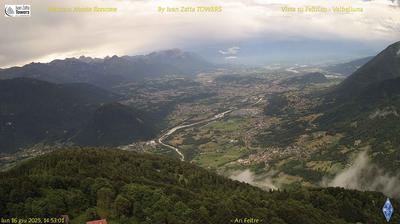 immagine della webcam nei dintorni di Pieve di Soligo: webcam Seren del Grappa