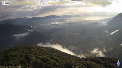 immagine della webcam nei dintorni di Cismon del Grappa: webcam Seren del Grappa