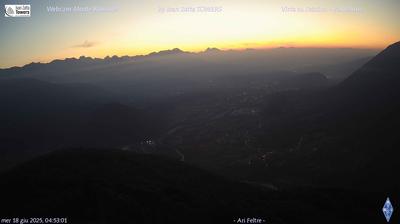 immagine della webcam nei dintorni di Castello Tesino: webcam Seren del Grappa