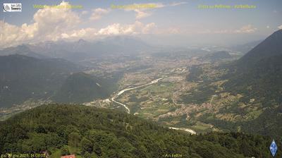 immagine della webcam nei dintorni di Passo di Gobbera: webcam Seren del Grappa