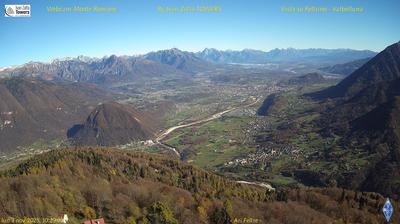 immagine della webcam nei dintorni di Combai: webcam Seren del Grappa