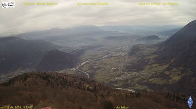 immagine della webcam nei dintorni di Passo Brocon: webcam Seren del Grappa