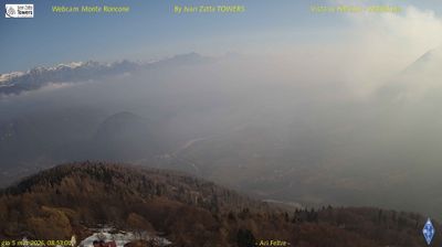 immagine della webcam nei dintorni di Passo di Gobbera: webcam Seren del Grappa