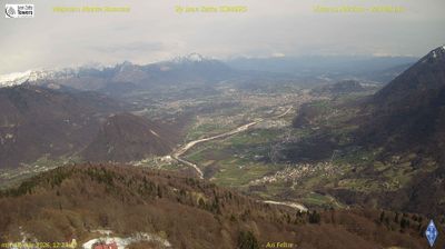 immagine della webcam nei dintorni di Passo Brocon: webcam Seren del Grappa