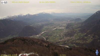 immagine della webcam nei dintorni di Passo Brocon: webcam Seren del Grappa
