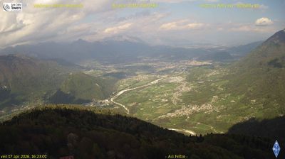 immagine della webcam nei dintorni di Transacqua: webcam Seren del Grappa