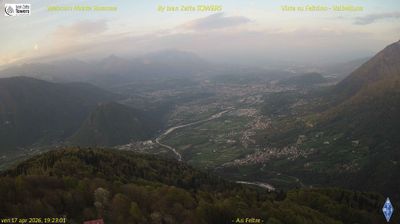 immagine della webcam nei dintorni di Transacqua: webcam Seren del Grappa
