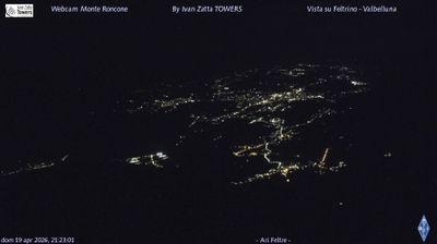 immagine della webcam nei dintorni di Castello Tesino: webcam Seren del Grappa